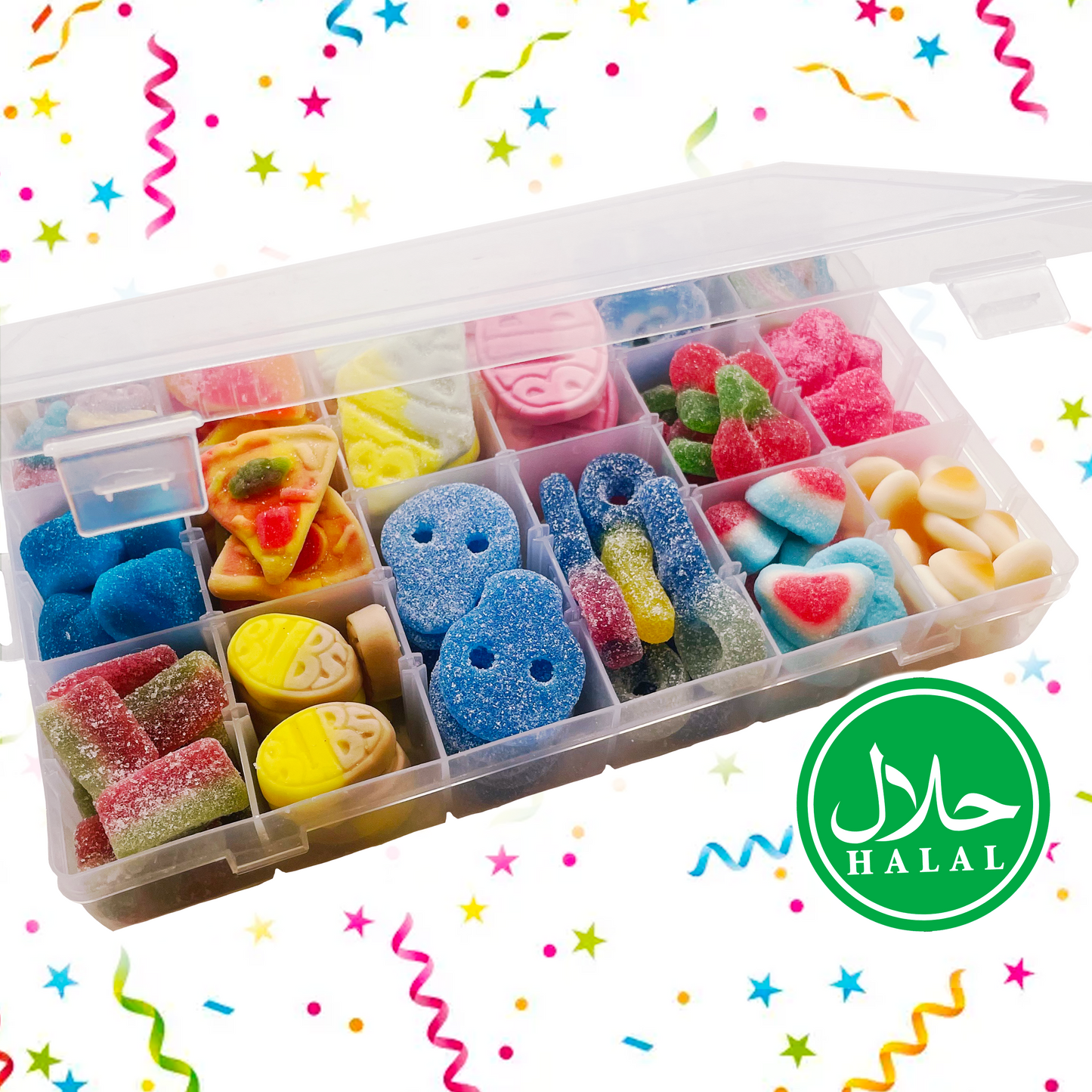 Halal Snackle Gummy Candy Box