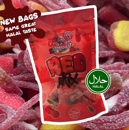 Halal Red Candy Mix Bag
