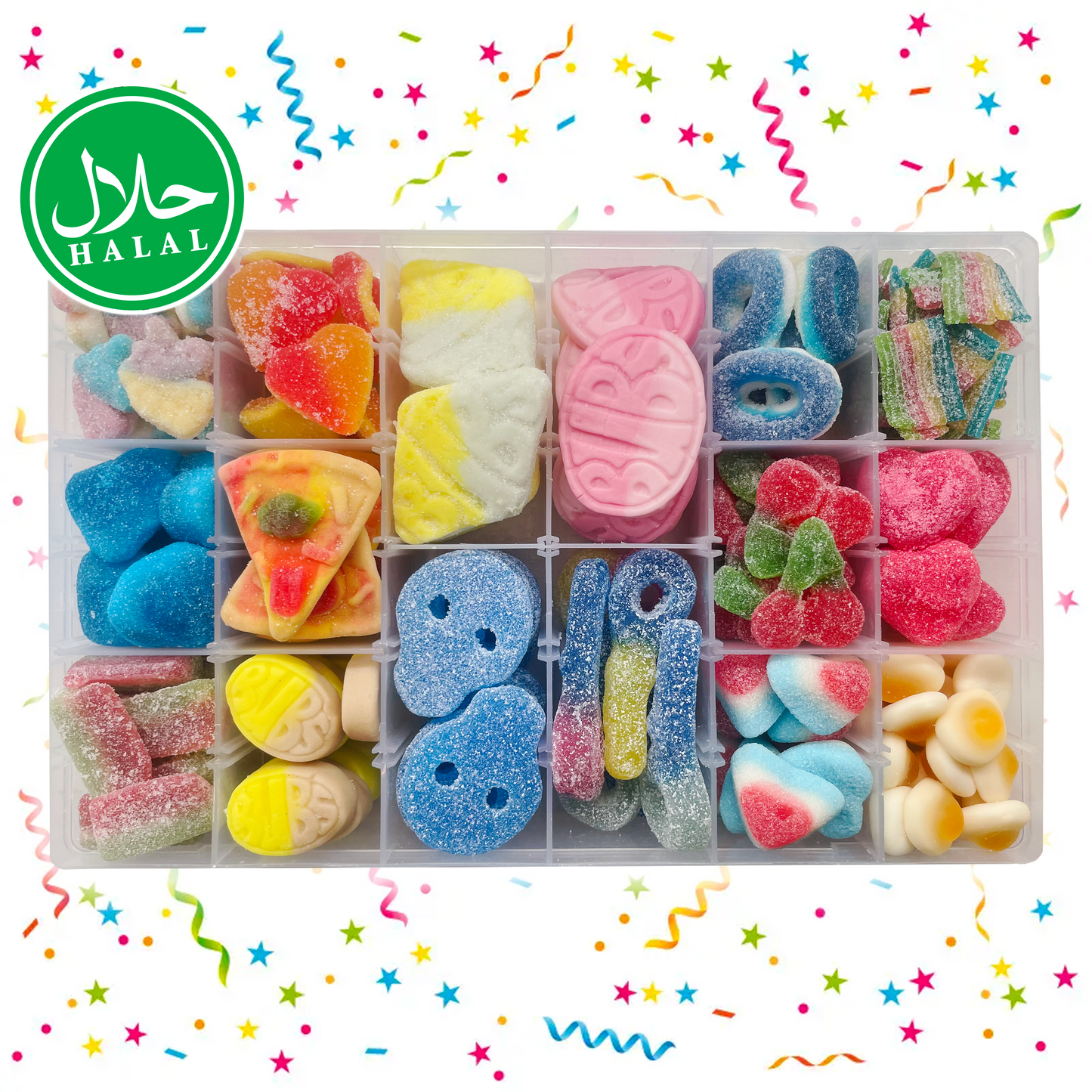 Halal Snackle Gummy Candy Box