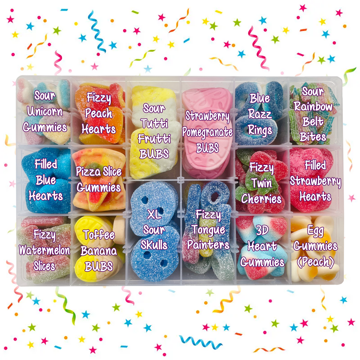 Halal Snackle Gummy Candy Box