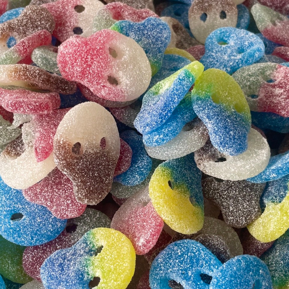 Vegan Sour Skulls Only Mix