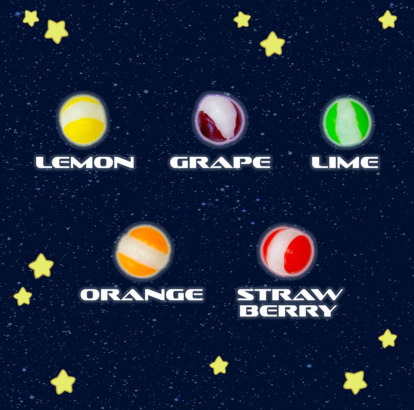 Freeze-Dried 'Space Ball' Crunchies