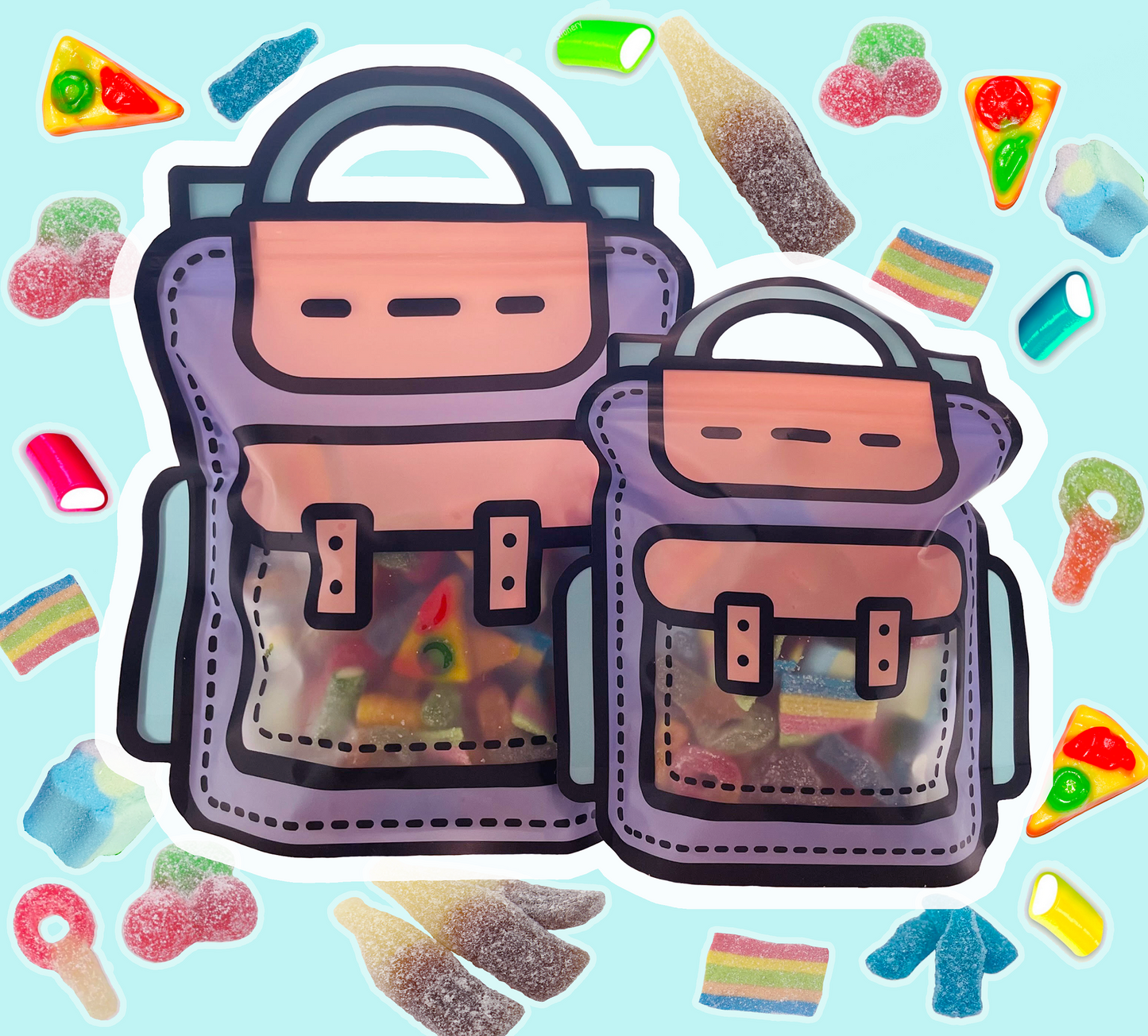 Halal School Backpack Mix Bag