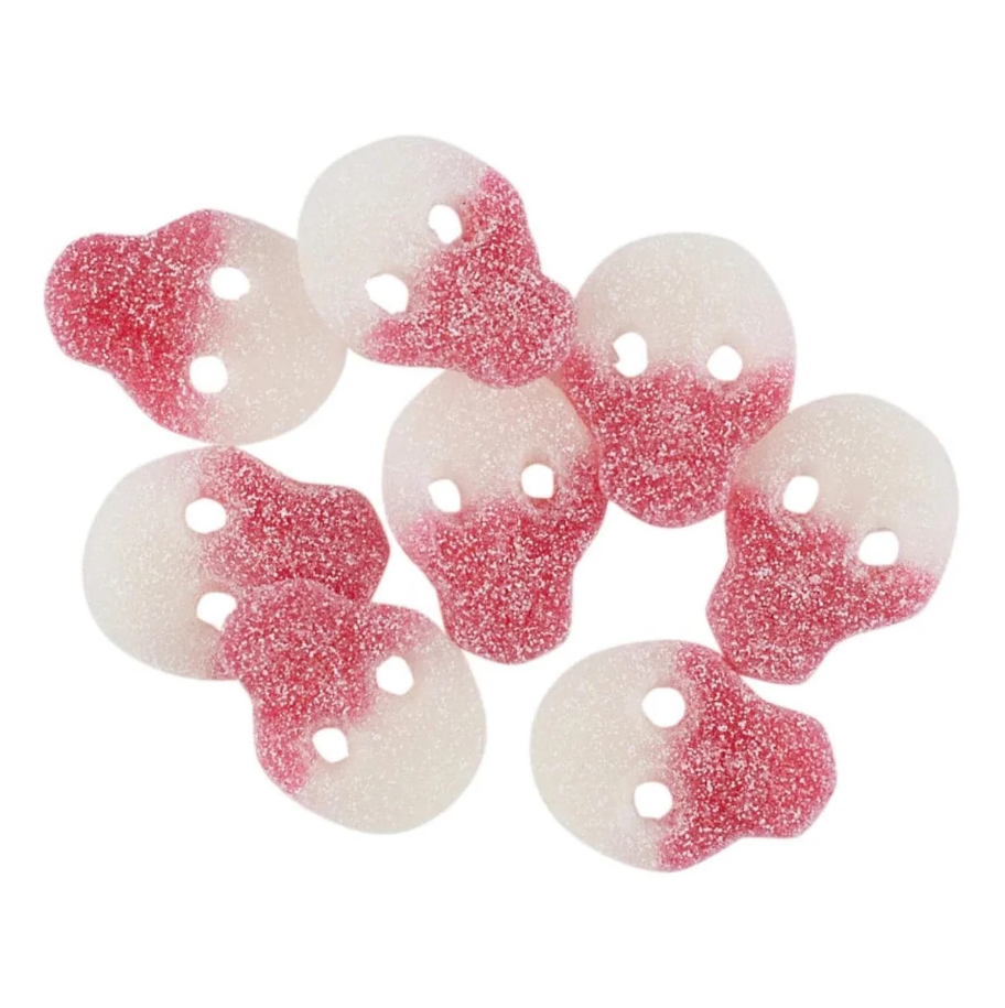 Vegan Sour Berry Skulls