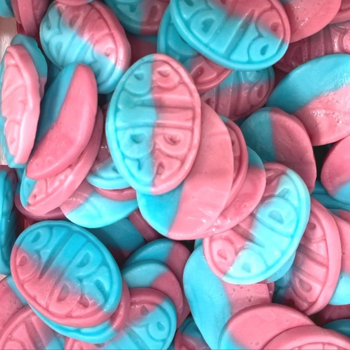 Vegan Blueberry-Raspberry BUBS Ovals