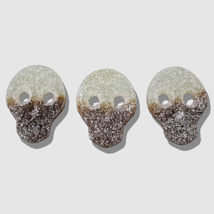 Vegan Fizzy Cola Skulls