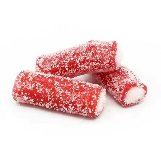 Halal Fizzy Strawberry Licorice Bites