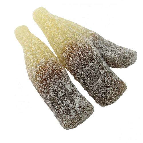 Halal Giant Fizzy Cola Bottle Gummies