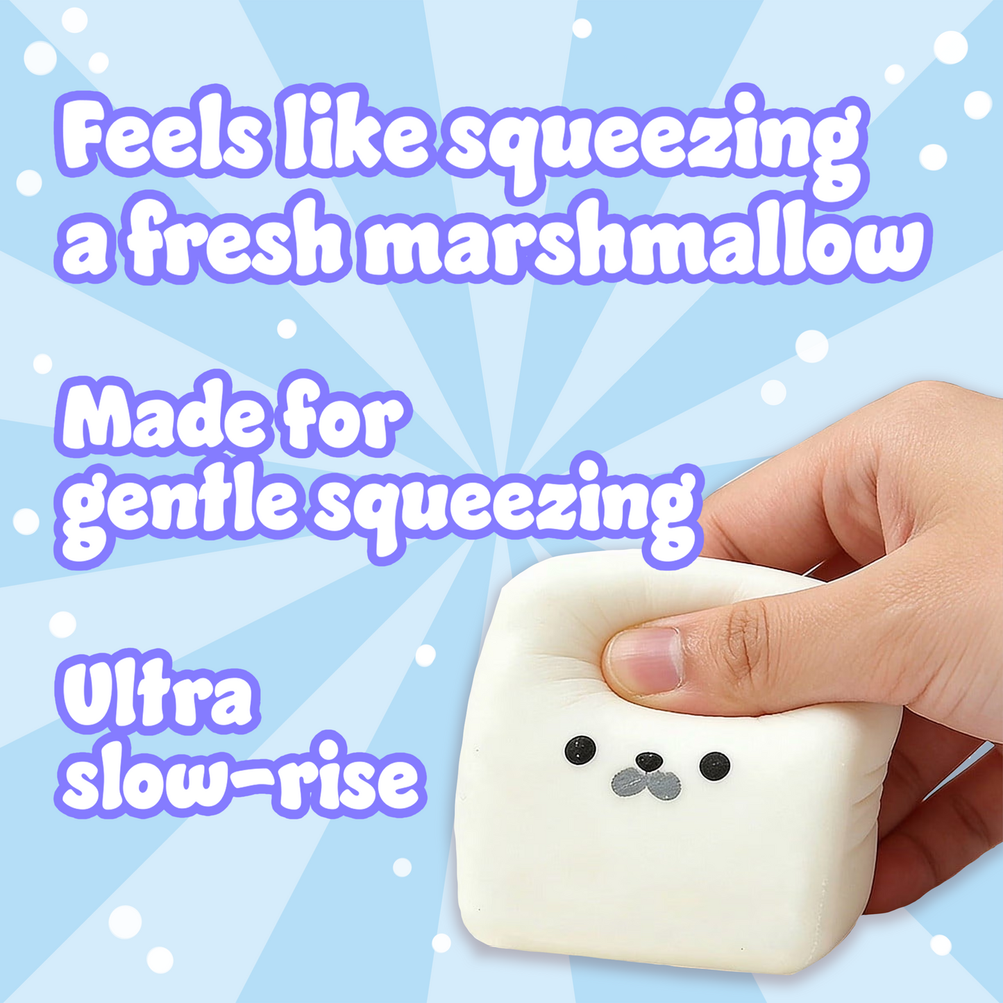 Super Soft Marshmallow Seal Squishy