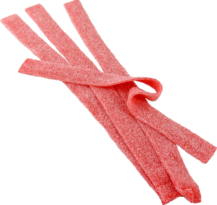 Vegan Sour Strawberry Belts