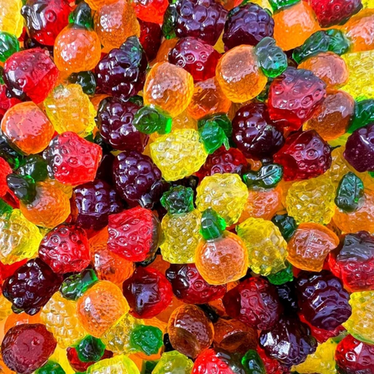 Kosher 3D Fruit Gummies