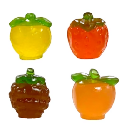 Kosher 3D Fruit Gummies
