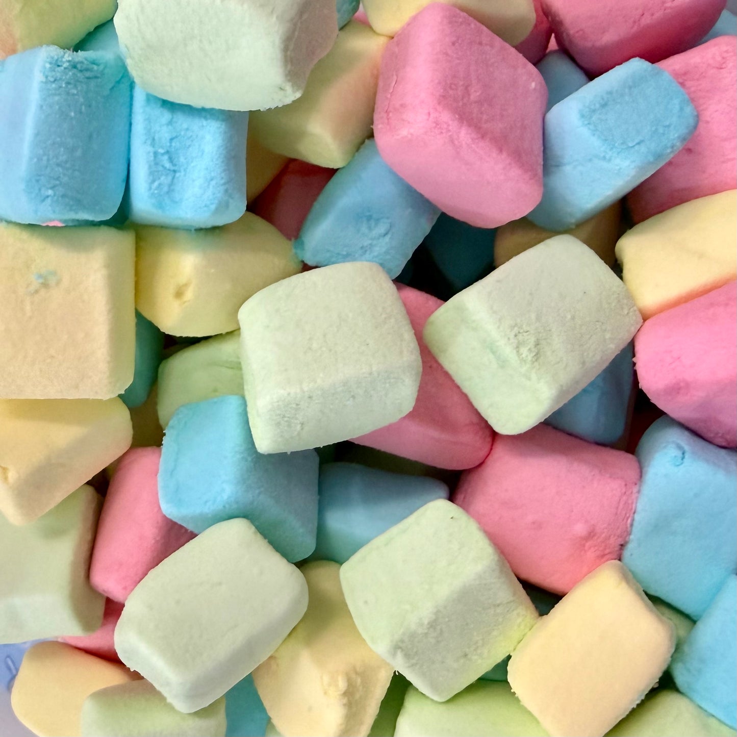 Halal Multicolour Cube Marshmallows