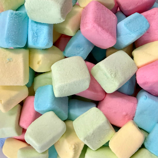 Halal Multicolour Cube Marshmallows
