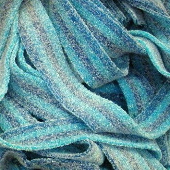 Vegan Sour Blue Raspberry Belts