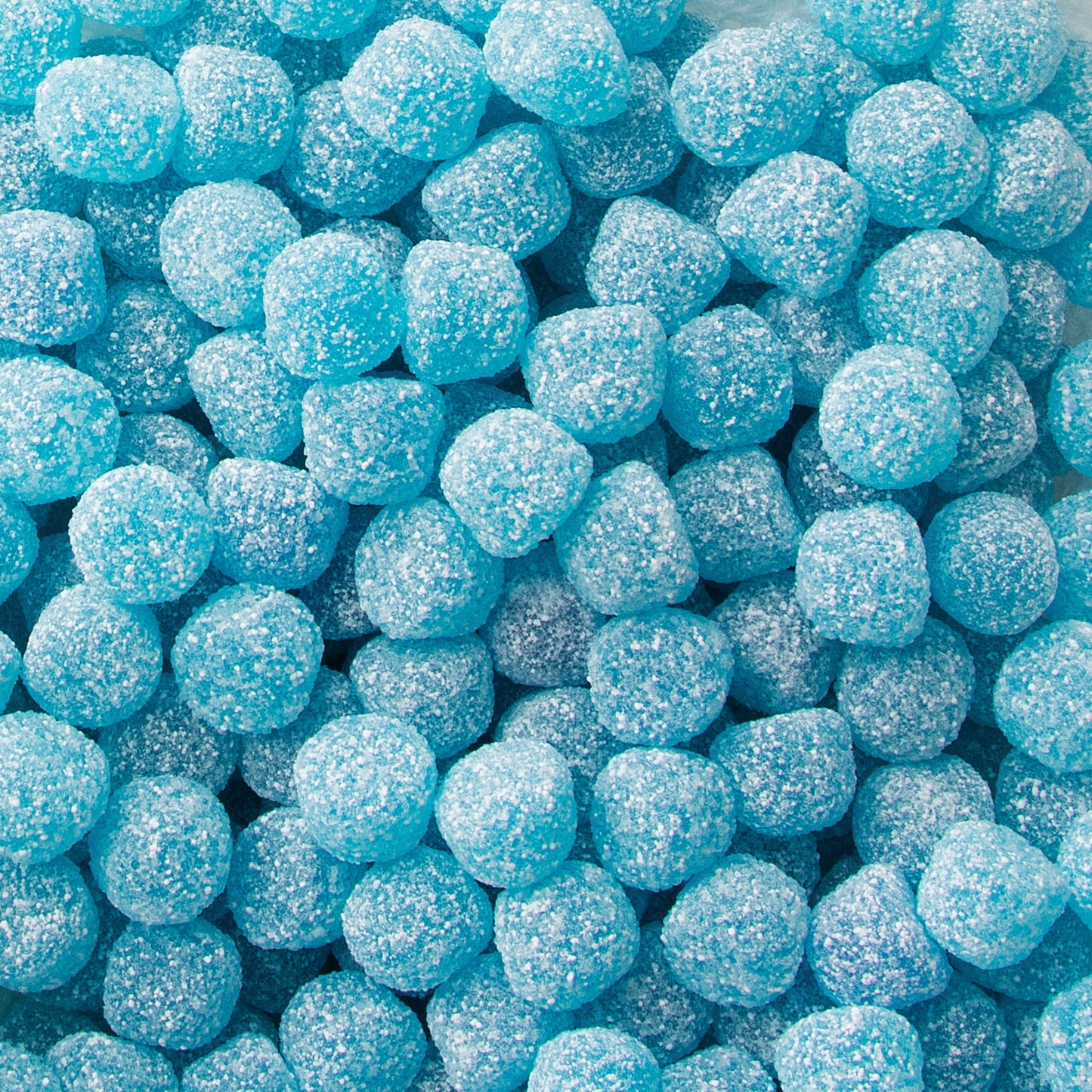 Kosher Sour Blue Drop Button Gummies