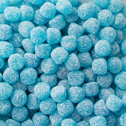 Kosher Sour Blue Drop Button Gummies
