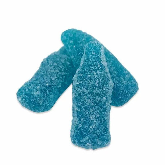Halal Blue Raspberry Bottle Gummies