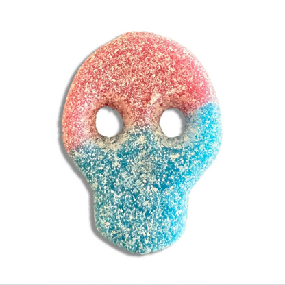 Vegan Fizzy Bubblegum Skulls
