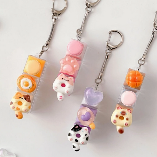 DIY Keyboard Keychain Clicker Fidget Kit