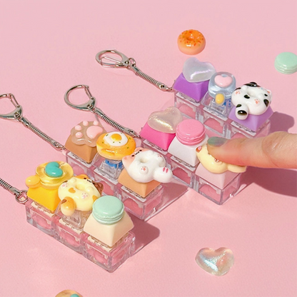 DIY Keyboard Keychain Clicker Fidget Kit