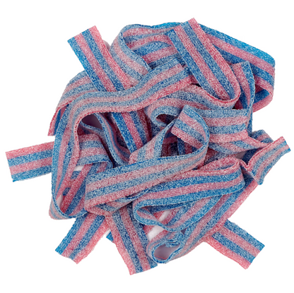 Vegan Sour Cotton Candy Belts