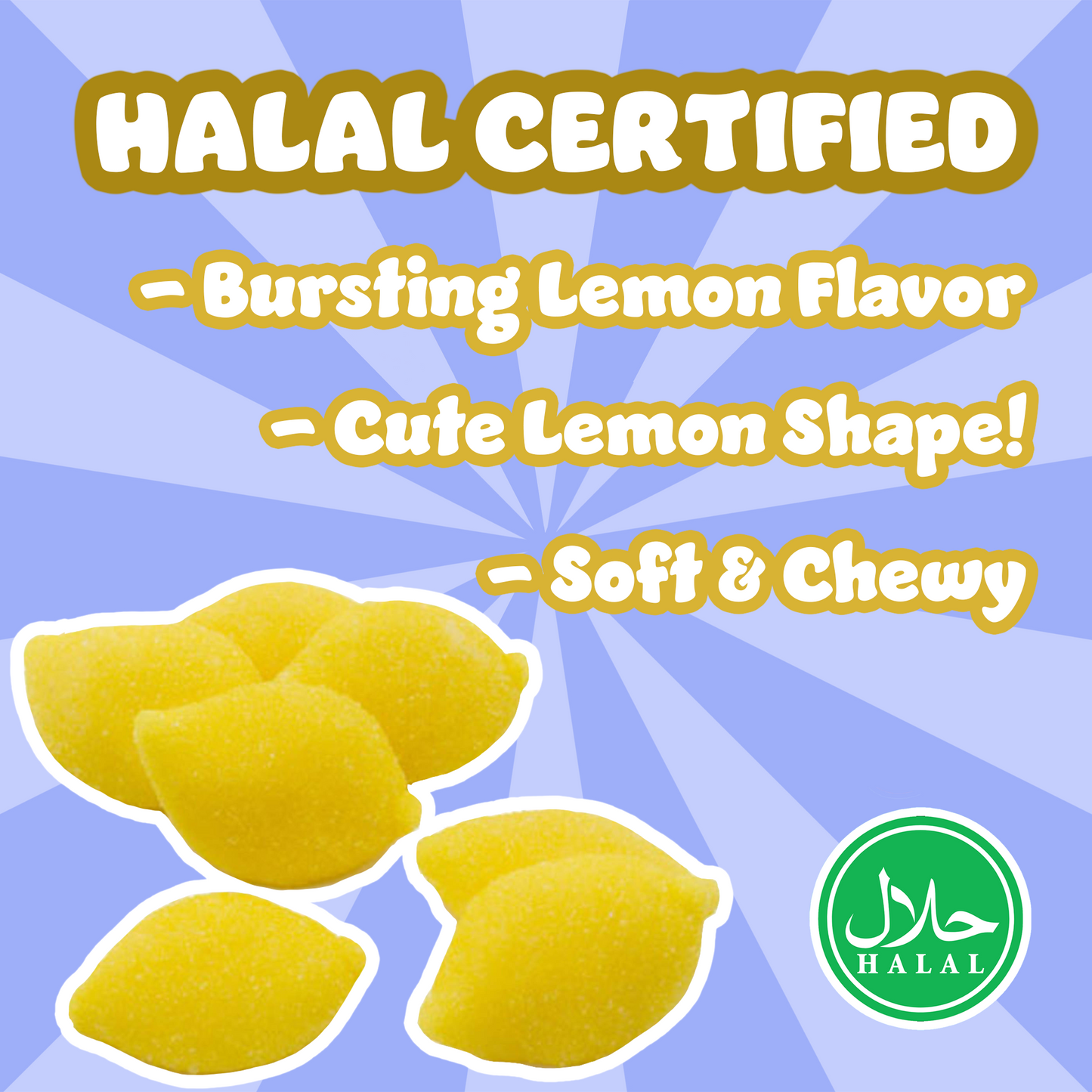 Halal Lemon Gummies