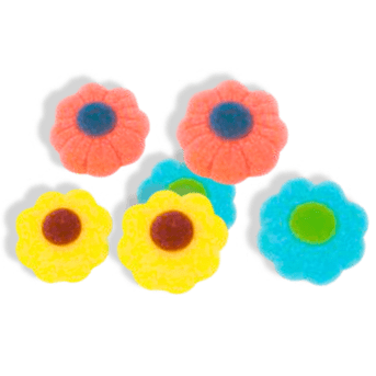 Halal Assorted Sugared Flower Gummies