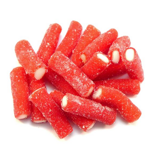 Halal Fizzy Strawberry Licorice Bites