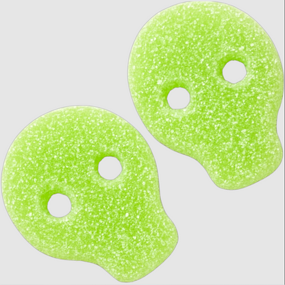 Vegan Mini Sour Lime Skulls
