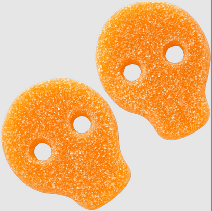 Vegan Mini Sour Mango Skulls