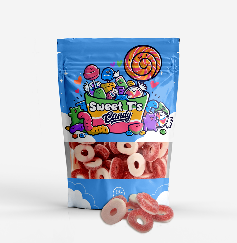 Halal Watermelon Gummy Rings