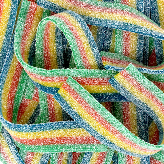 Vegan Sour Rainbow Belts