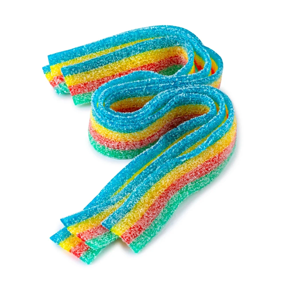 Vegan Sour Rainbow Belts