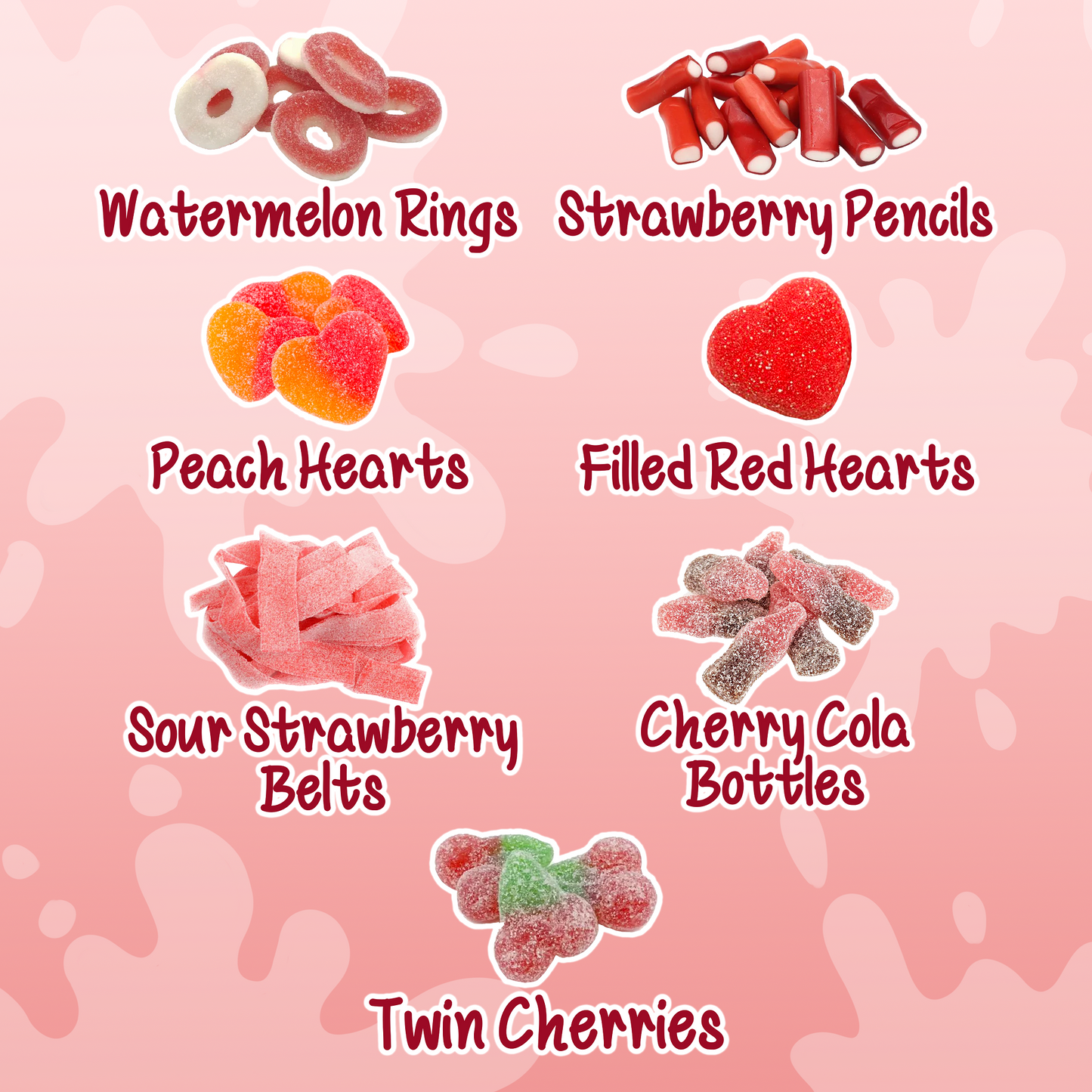 Halal Red Candy Mix Bag