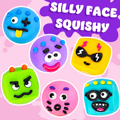 Peel & Play Silly Face Squishy (1pc)