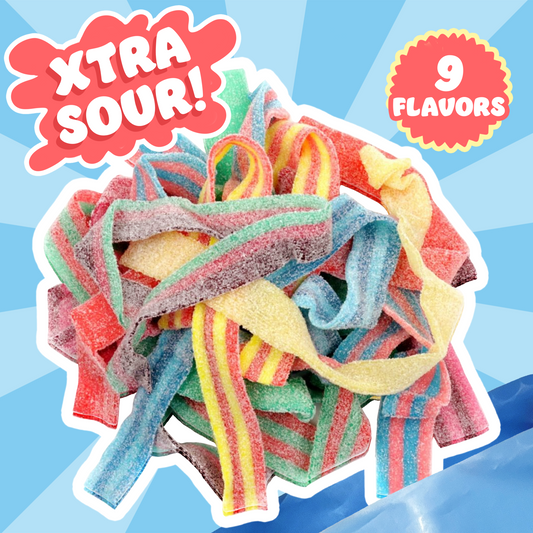 Halal Xtra Sour Belts Mix