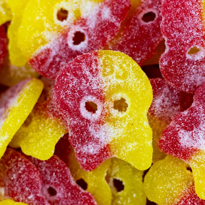 Vegan Sour Citrus Bubs Skulls