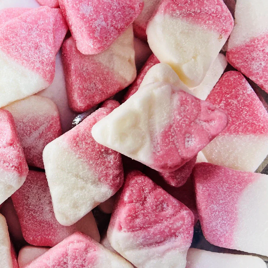 Vegan Strawberry Vanilla Rhombus Bubs