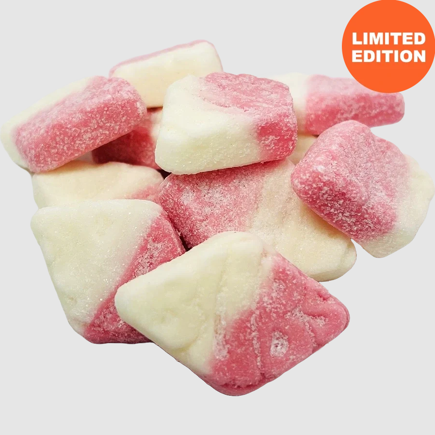 Vegan Strawberry Vanilla Rhombus Bubs