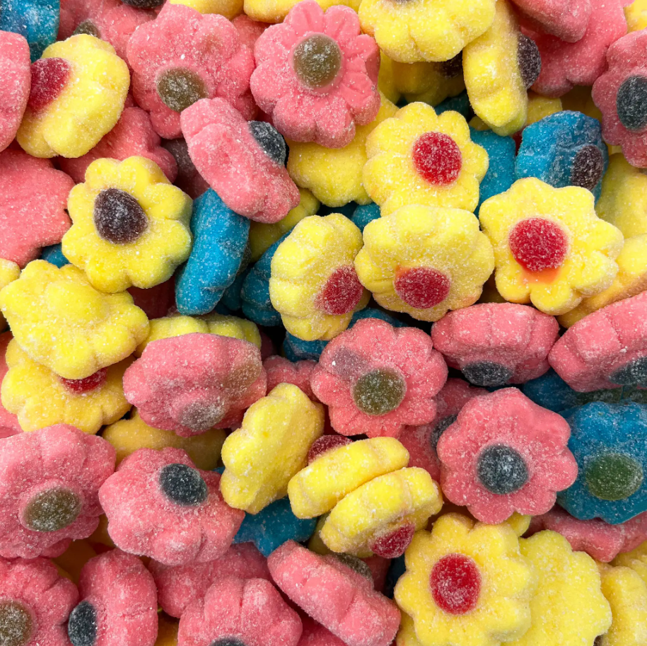 Halal Assorted Sugared Flower Gummies