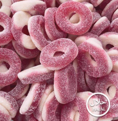 Halal Watermelon Gummy Rings